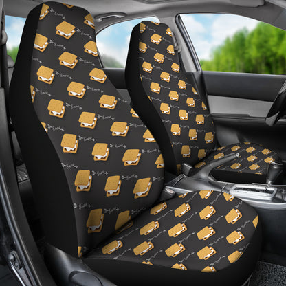 S_Mores Print Design LKS301 Car Seat Covers