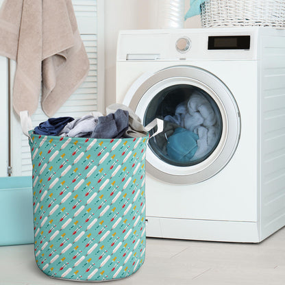 Phlebotomist Medical Print Laundry Basket