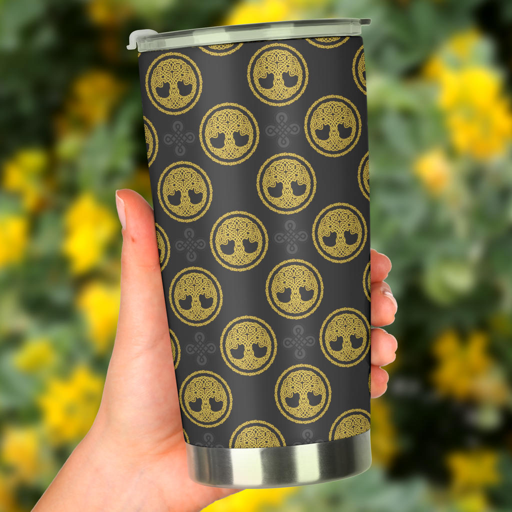 Celtic Tree of Life Design Tumbler