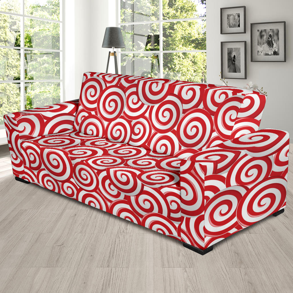 Candy Pattern Print Design 03 Sofa Slipcover