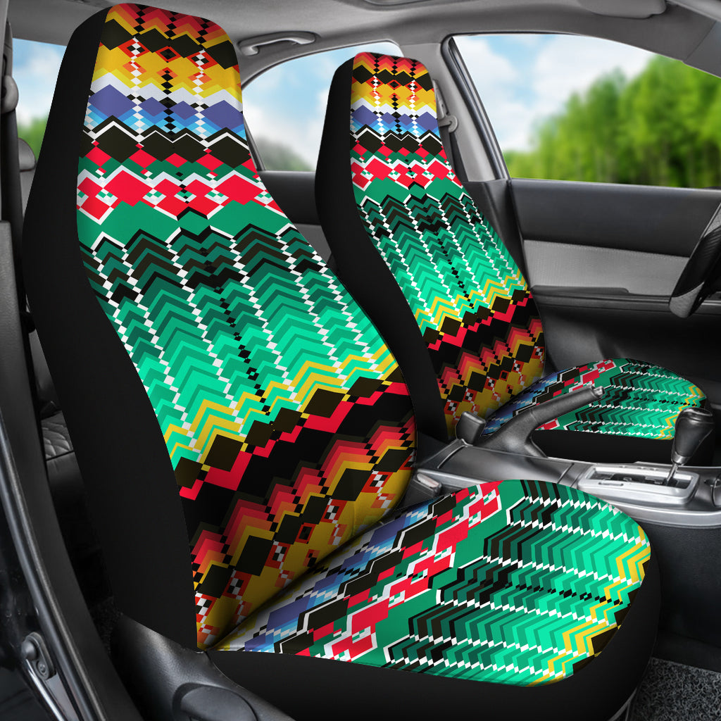 Serape Print Design LKS307 Car Seat Covers