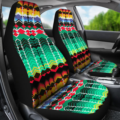 Serape Print Design LKS307 Car Seat Covers