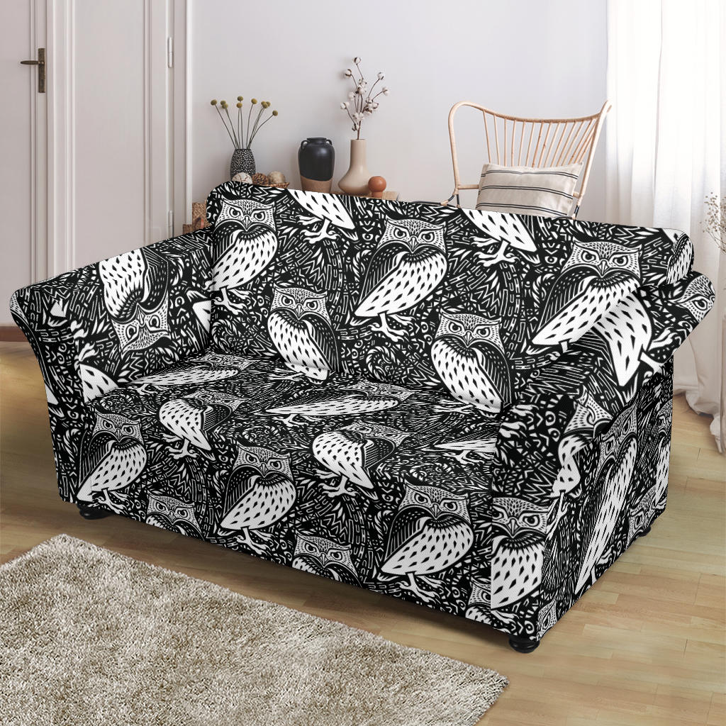 Tribal Pattern Print Design LKS308 Loveseat Couch Slipcover
