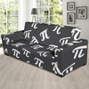 Pi Day Pattern Print Design A02 Sofa Slipcover