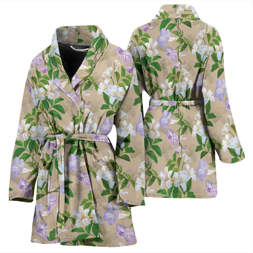 Sampaguita Print Design LKS302 Women Bathrobe