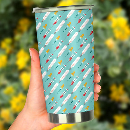 Phlebotomist Medical Print Tumbler