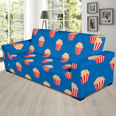 Popcorn Pattern Print Design A04 Sofa Slipcover