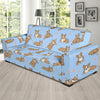 Pembroke Welsh Corgis Pattern Print Design A05 Sofa Slipcover