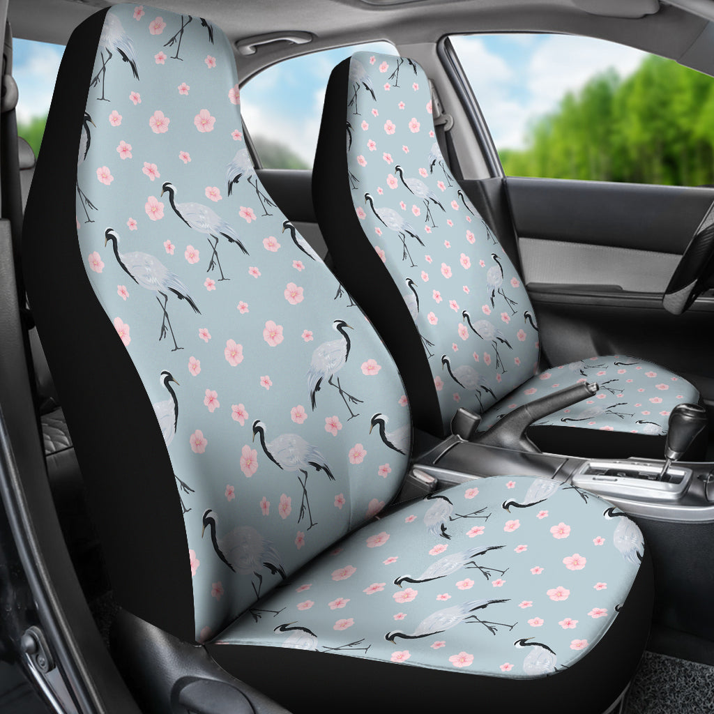 Sakura Bird Print Design LKS304 Car Seat Covers