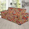 African Pattern Print Design 06 Sofa Slipcover