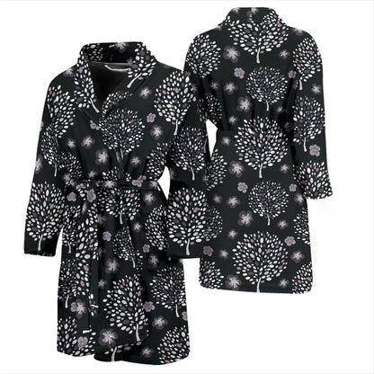 Tree Of Life Print Design LKS304 Men Bathrobe