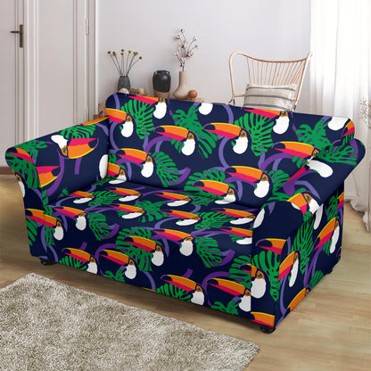 Toucan Print Design LKS302 Loveseat Couch Slipcover