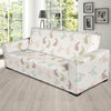 Bunny Pattern Print Design 05 Sofa Slipcover