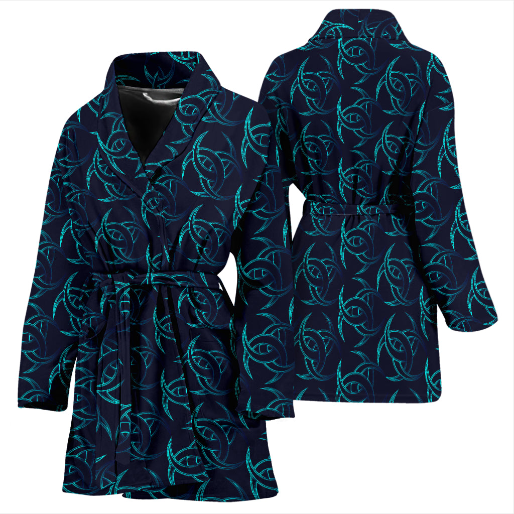 Vikings Print Design LKS302 Women Bathrobe