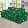 Christmas Light Pattern Print Design 02 Sofa Slipcover