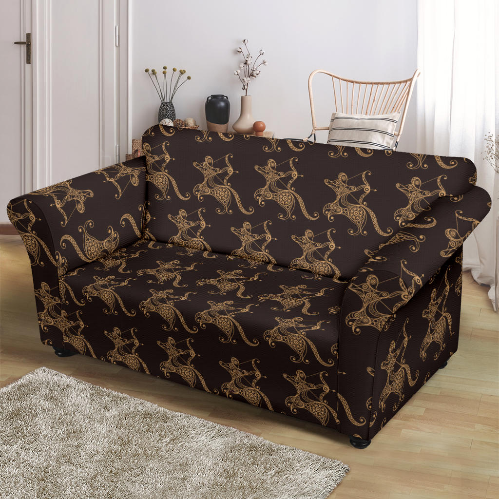 Sagittarius Print Design LKS301 Loveseat Couch Slipcover