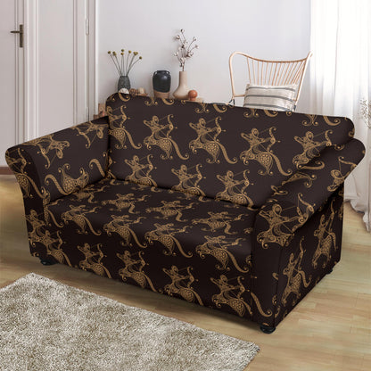 Sagittarius Print Design LKS301 Loveseat Couch Slipcover