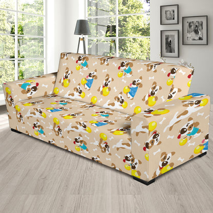Russell Terriers Cute Print Design LKS304 Sofa Slipcover
