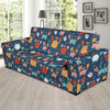 Crab Pattern Print Design 05 Sofa Slipcover