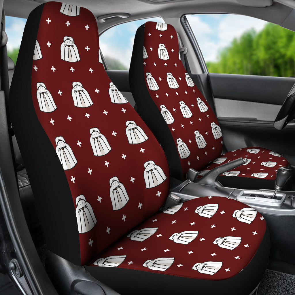 Shih Tzu Print Design LKS301 Car Seat Covers