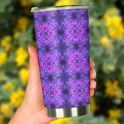 kaleidoscope Pattern Print Design Tumbler