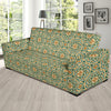 Cross Pattern Print Design 01 Sofa Slipcover