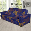 Goldfish Pattern Print Design 01 Sofa Slipcover