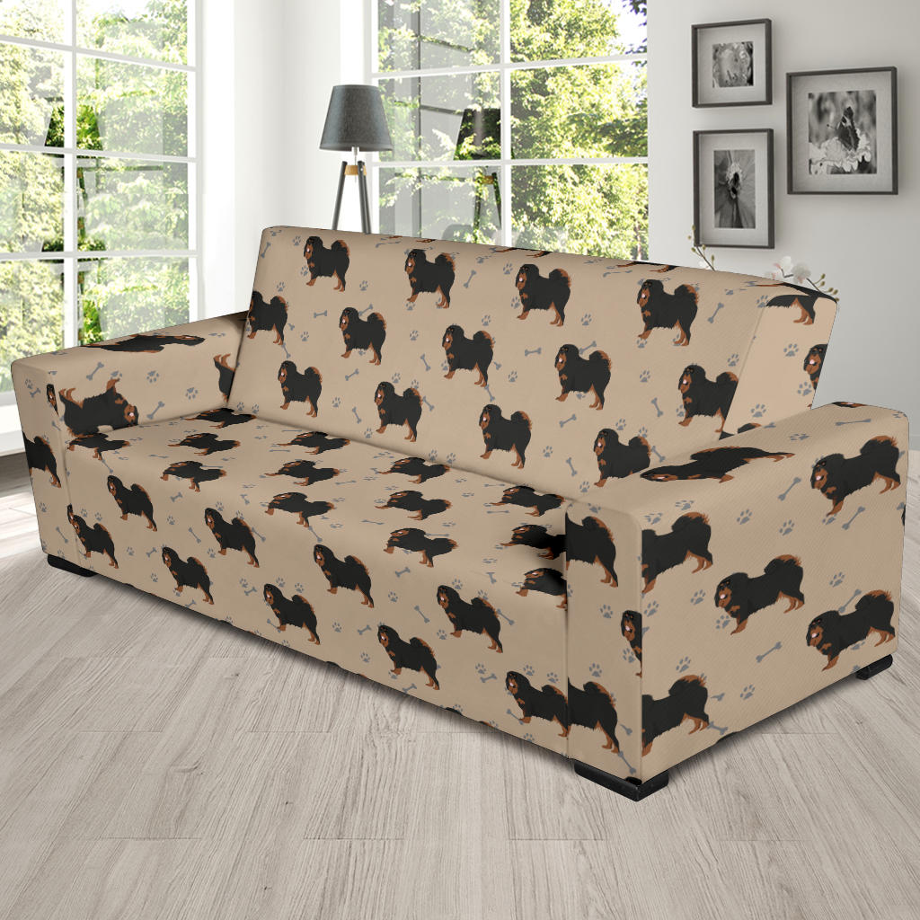Tibetan Mastiffs Print Design LKS301 Sofa Slipcover