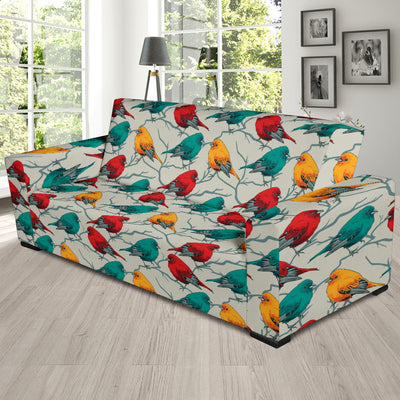 Birds Pattern Print Design 04 Sofa Slipcover