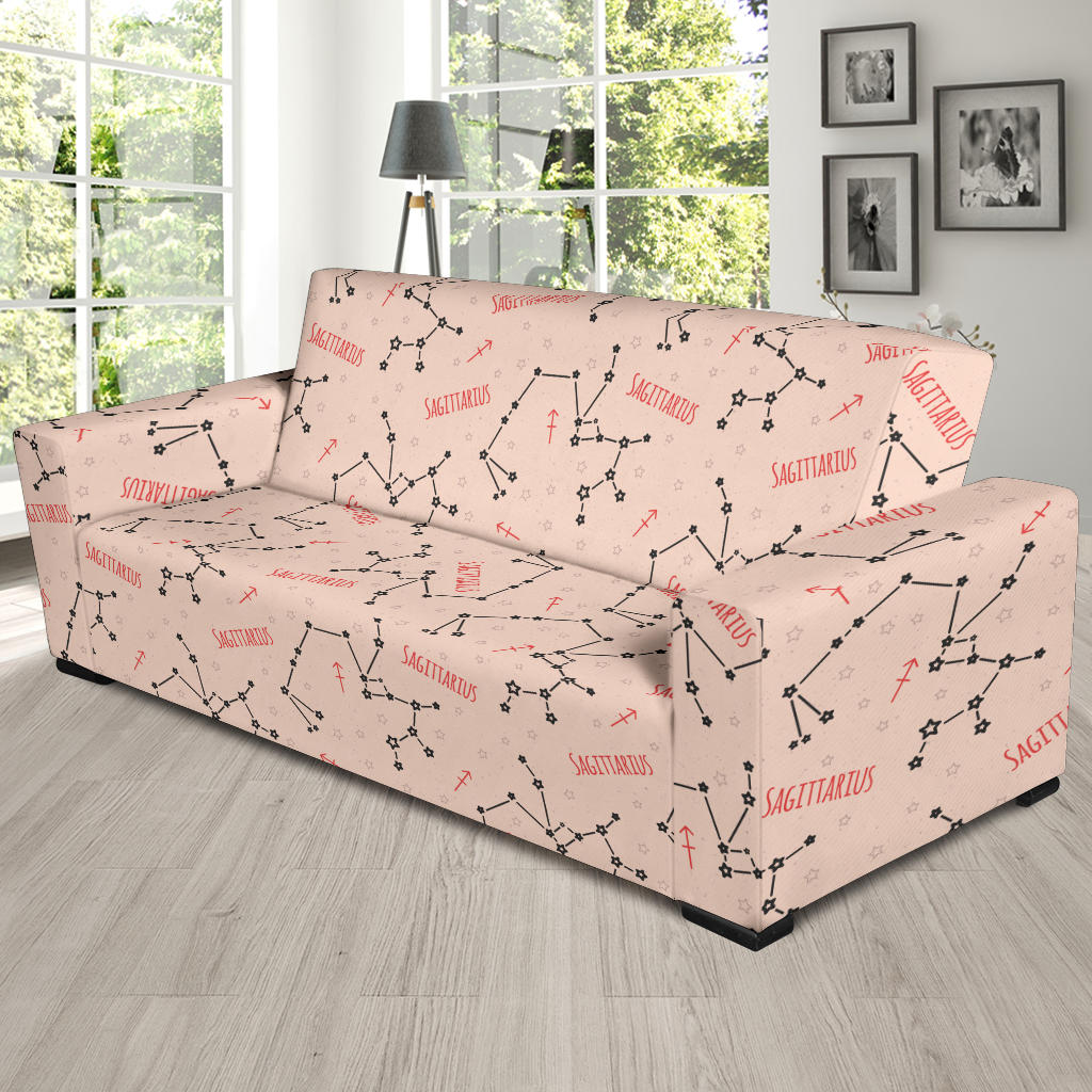 Sagittarius Star Print Design LKS302 Sofa Slipcover