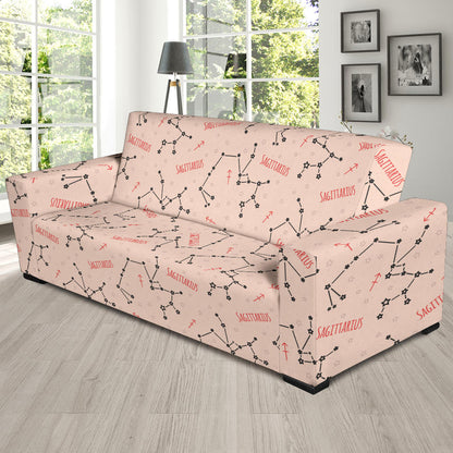 Sagittarius Star Print Design LKS302 Sofa Slipcover