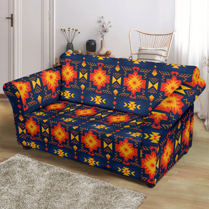 Southwest Pattern Print Design LKS307 Loveseat Couch Slipcover
