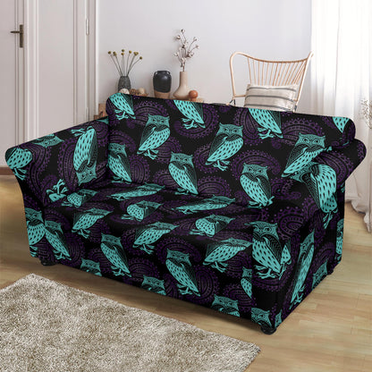 Tribal Pattern Print Design LKS3010 Loveseat Couch Slipcover