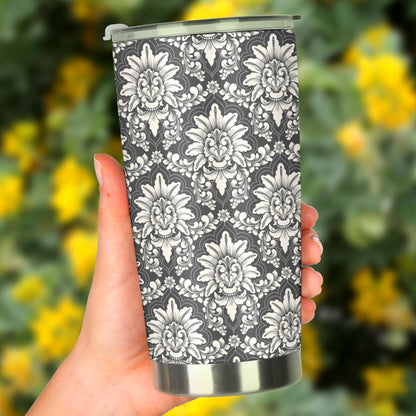 Damask Elegant Print Pattern Tumbler