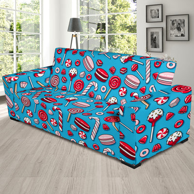 Candy Pattern Print Design 05 Sofa Slipcover