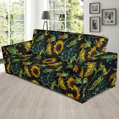 Sunflower Print Design LKS308 Sofa Slipcover