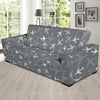 Airplane Pattern Print Design 02 Sofa Slipcover