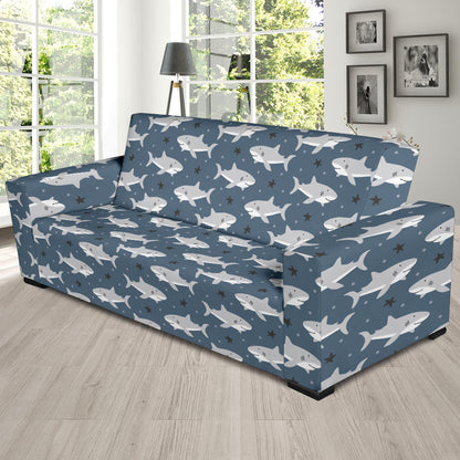 Shark Print Design LKS305 Sofa Slipcover