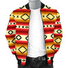 Serape Themed Men Bomber Jacket