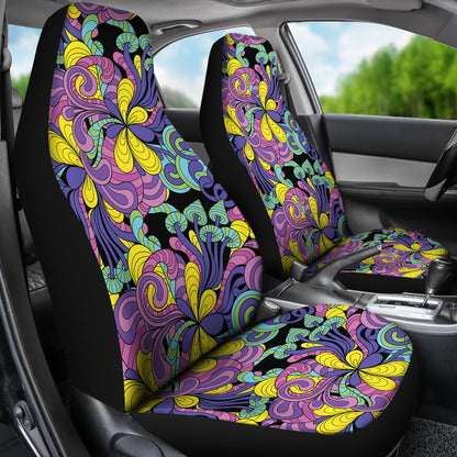 Trippy Print Design LKS305 Car Seat Covers