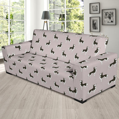 Siberian Huskies Print Design LKS301 Sofa Slipcover