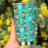 Monkey Happy Design Themed Print Tumbler