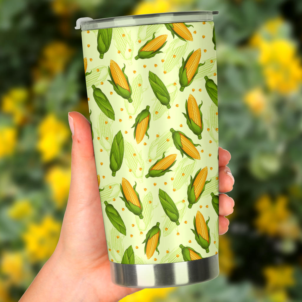 Agricultural Fresh Corn cob Print Pattern Tumbler