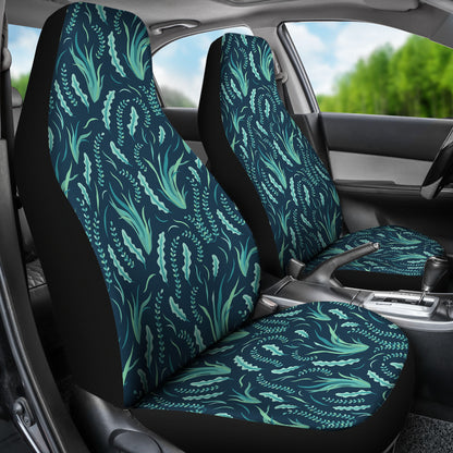 Seaweed Print Design LKS302 Car Seat Covers