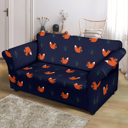 Squirrel Print Design LKS303 Loveseat Couch Slipcover