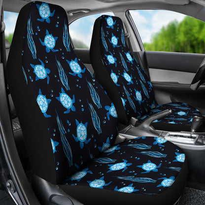 Sea Turtle Print Design LKS3013 Car Seat Covers