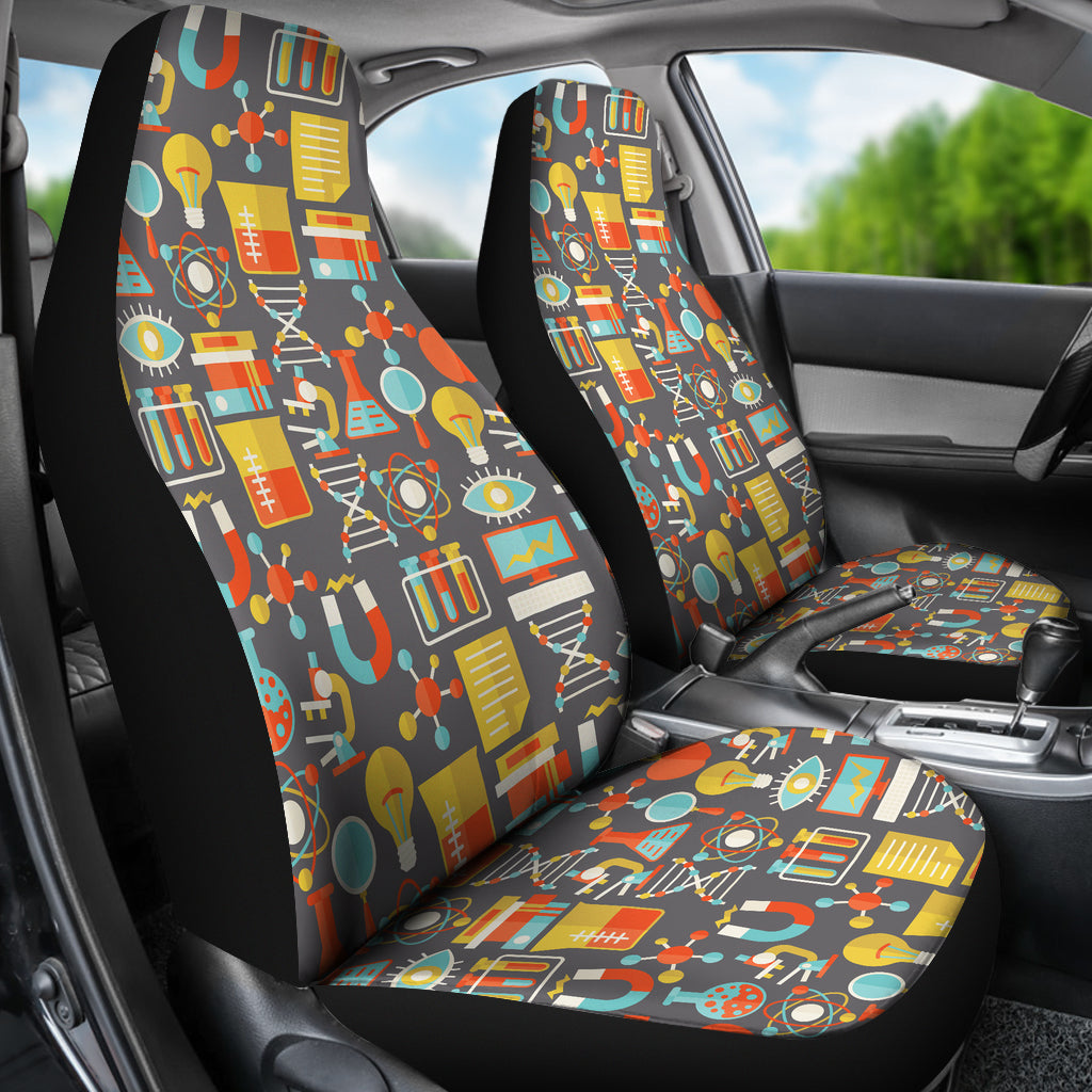 Science Print Design LKS302 Car Seat Covers