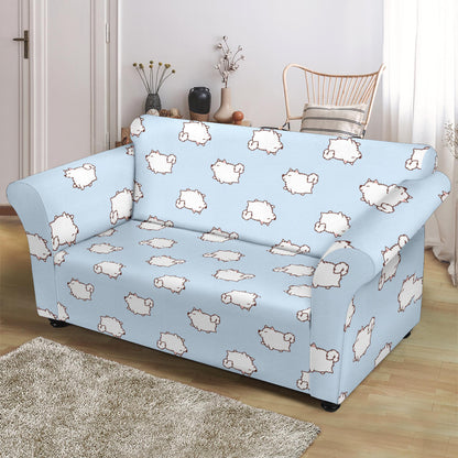 Samoyeds Print Design LKS301 Loveseat Couch Slipcover