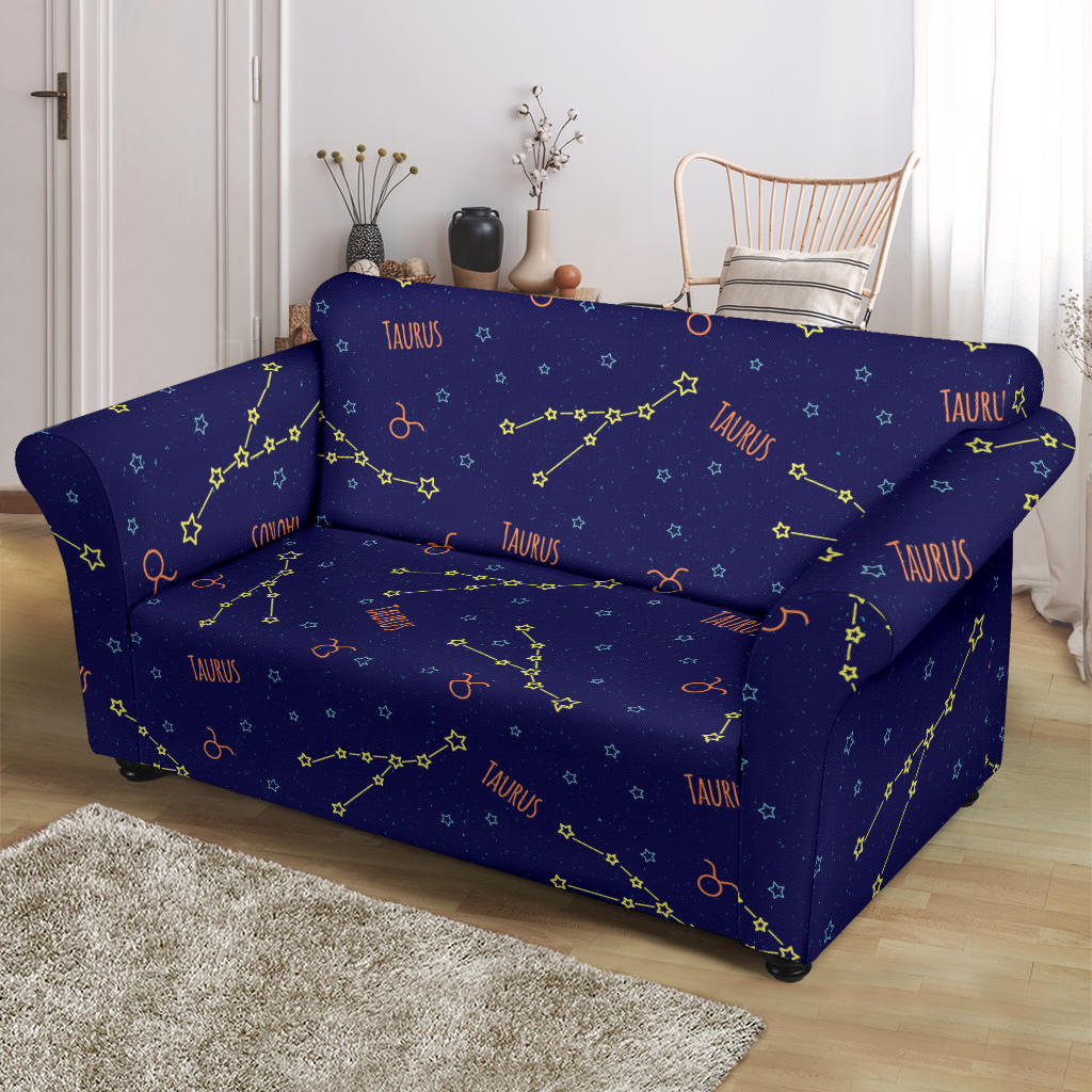 Taurus Print Design LKS301 Loveseat Couch Slipcover