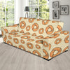 Bagel Pattern Print Design 03 Sofa Slipcover